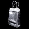 Gift Approved Snap Environmentally Purse Friendly PVC Plastic Bag Handbag Transparent