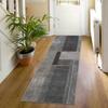 Modern Minimalist Geometric Doormat Stain-Resistant and Durable Entrance Hallway Mat Kitchen  Laundry Room Rug Home Decor