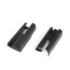 Black Plastic Car Seat Rail Trim Cover Sliding Track Bonnet Front Rear Left Right For BMW G30 G11 G12 F15 F16 5 7 Series X5X6