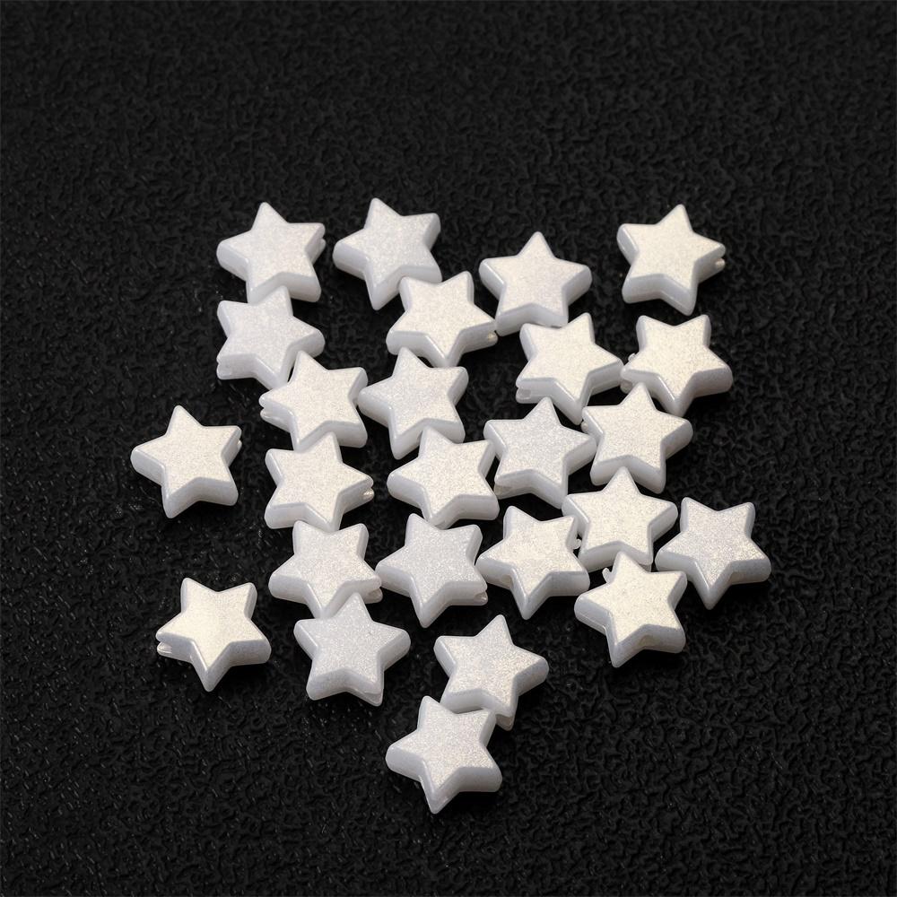 

50-100 шт. Багатобарвної акрилової зірки з розпірних намистин ручної роботи для виготовлення ювелірних виробів Браслети своїми руками Намисто 50pcs