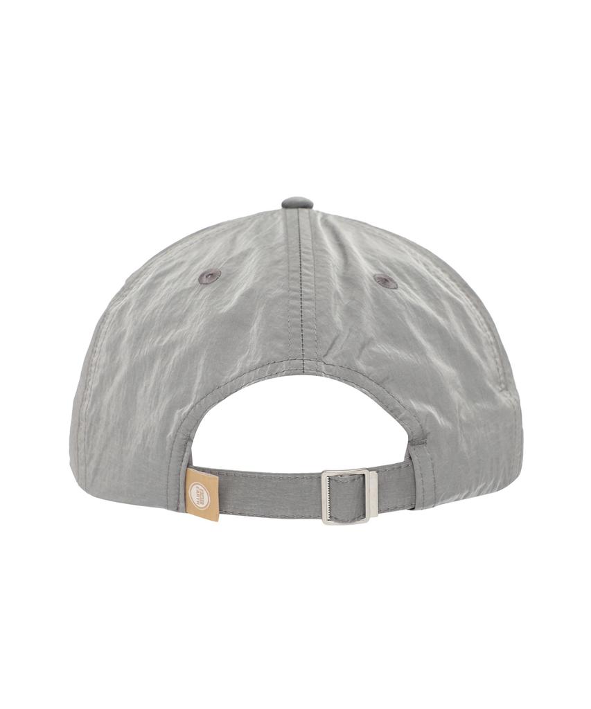 BBC EARTH Leather Logo Ball Cap Grey