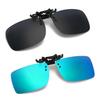 2 Pcs Sunglasses Clip On Prescription Glasses Clip On Sunglasses Polarized Sunglasses Flip Rimless Nearsighted