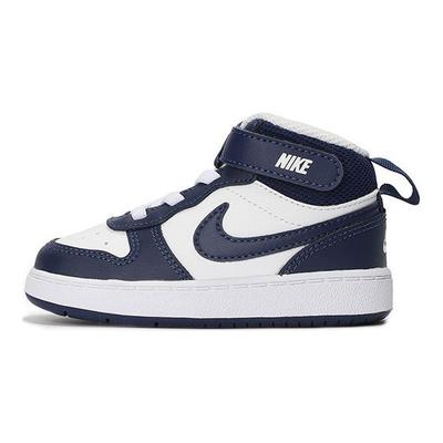 Court Borough Mid 2 TD White Signal Blue Baby Sneakers Blue-Void CD7784-107