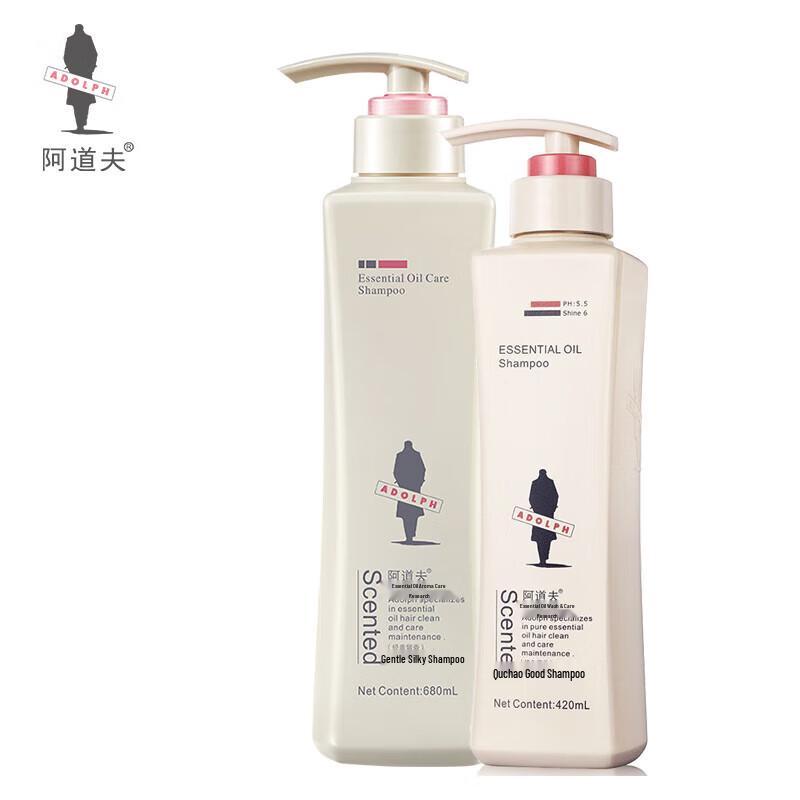 Adolph Essential Oil Fragrance Care Shampoo Family Pack