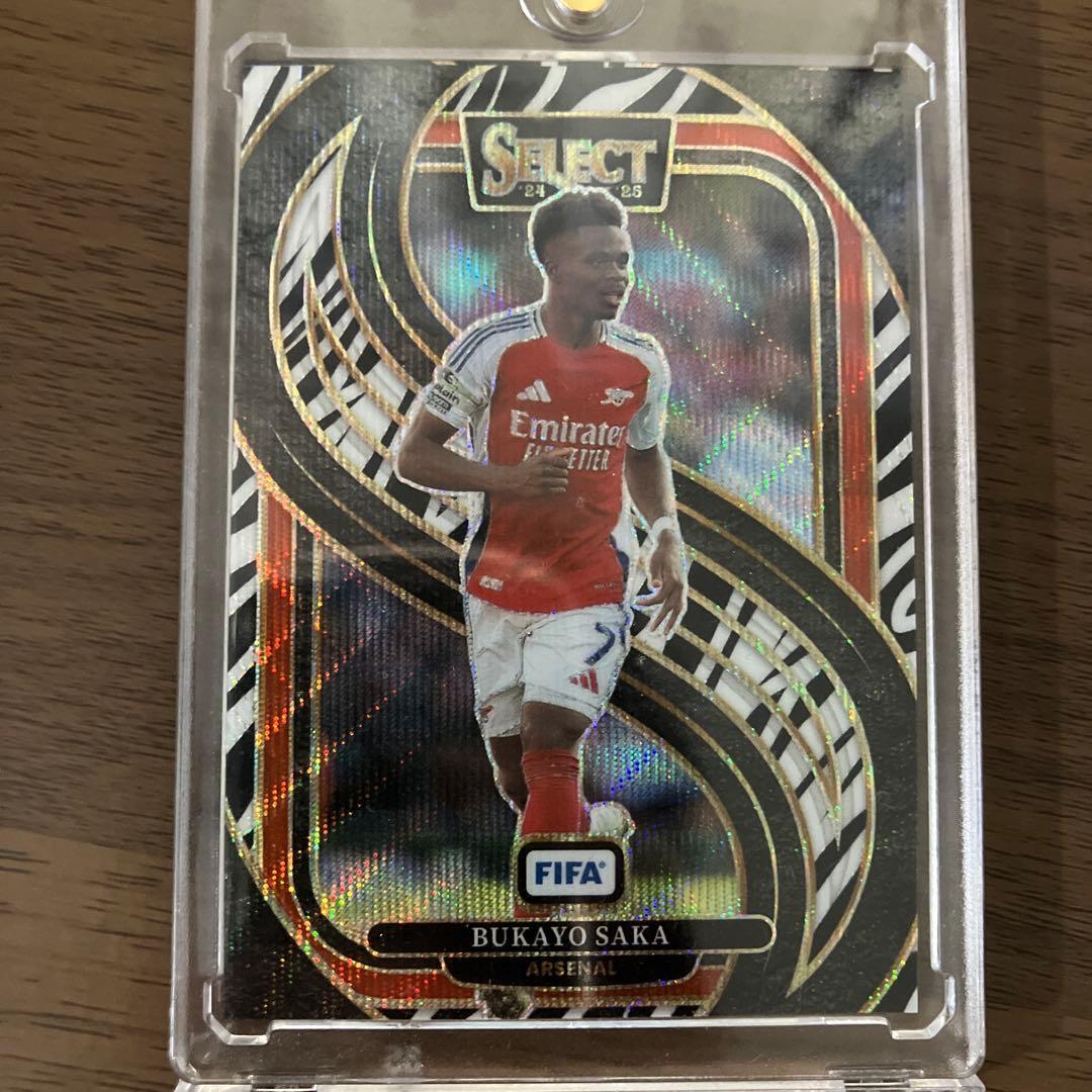 Used 24-25 Panini Select Bukayo Saka Zebra