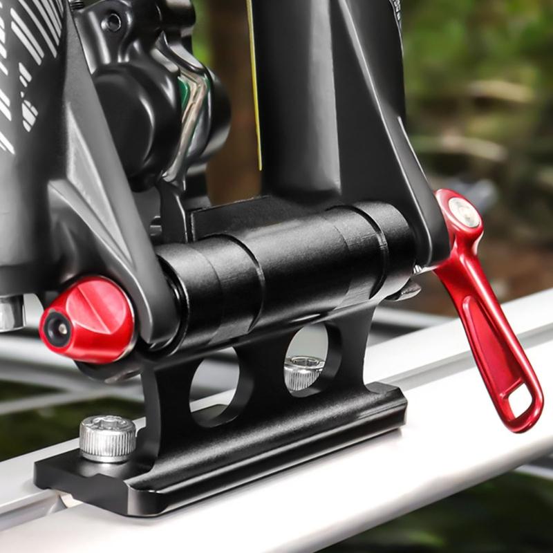 Regulable Bicycles Rear Wheel Rack With Antislip Light weight Aluminum Alloys Car Rack Brackets For Mountain Bike