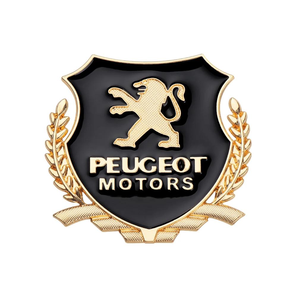 

Car Sticker 2025 Hot 3D Metal Car Badge Body Trunk Decor Sticker Car Accessories For Peugeot 5008 2008 207 3008 206 208 308 307