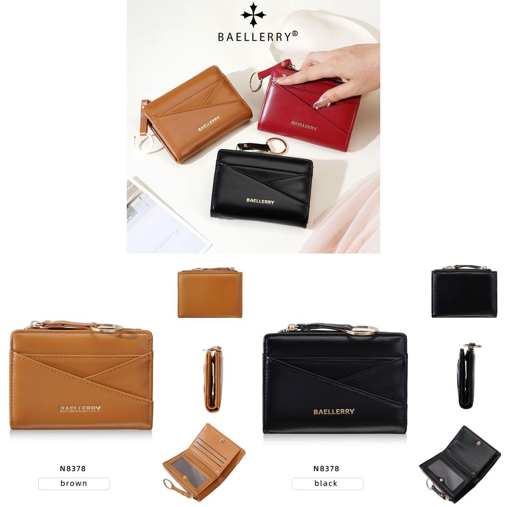 Baellerry Ladies Wallet With Multi Card Slots And Coin Pocket For Daily Use