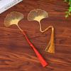 Student Chinese Style Stationery Retro Bookmarks Hollow Ginkgo Biloba Maple Leaf Lotus Vein Book Marks Gifts