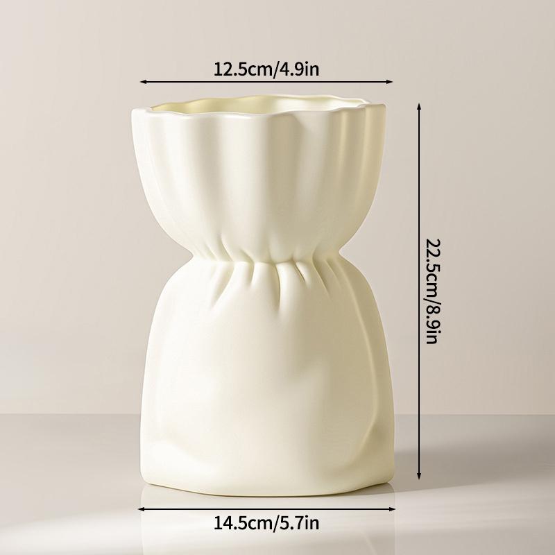 Plastic Flower Vases Wedding Vase Ornament Desk Accessories Vases Decoraitons Home Decor Desktop Ornament