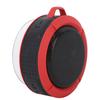 Suction Cup Bluetooth Speaker 3.7v 500mah IP65 Waterproof Portable Wireless Speaker for Bathroom Outdoor Red