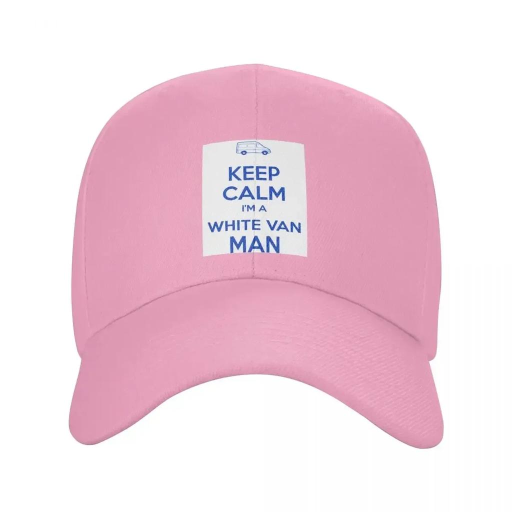 Keep calm Im a white van Unisex Baseball Cap party Hat Snap Back Hat Unisex hat Luxury Unisex Sun Hats For Women Unisexs
