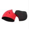 Unisex Black Red Heel Protector Socks - Comfortable Warm Shoe Covers