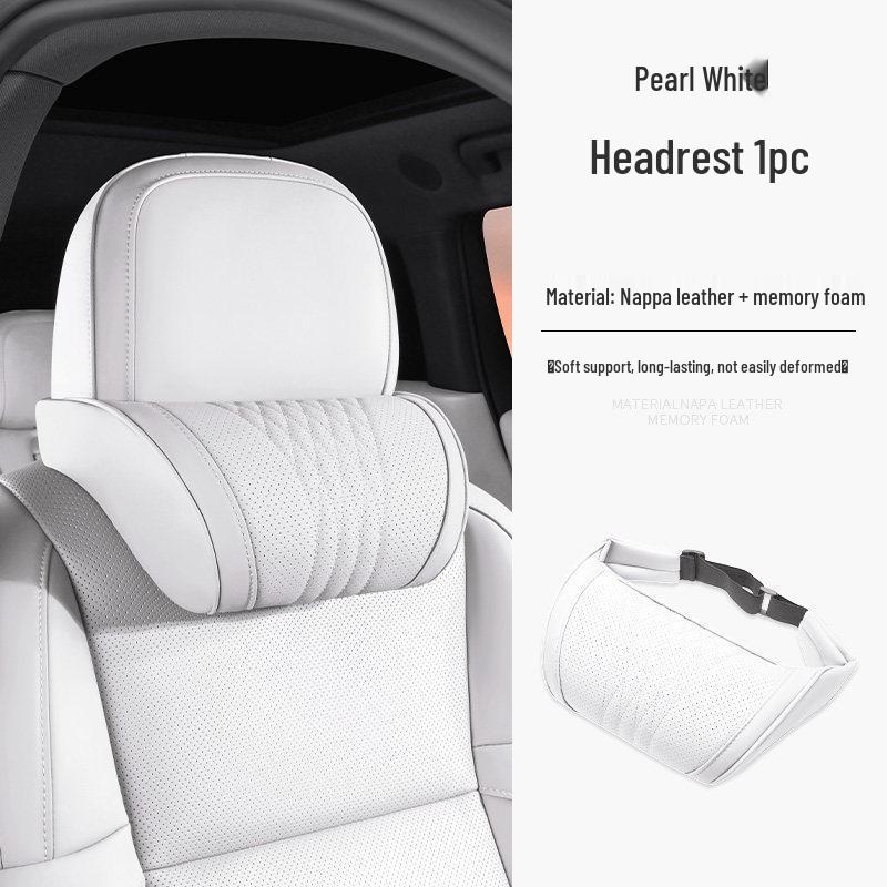 Xpeng P7/P5 Headrest Neck Pillow & Lumbar Support Cushion for Comfort in Car Interior