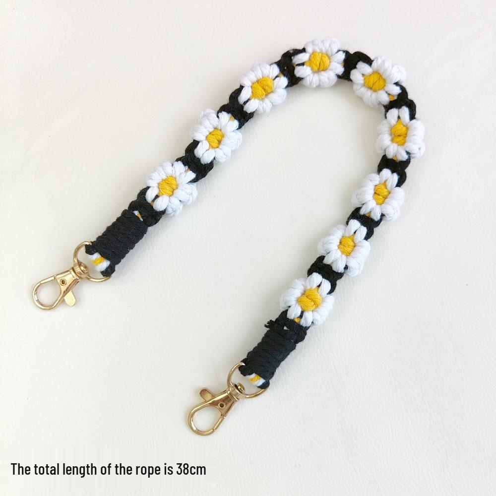 Woven Flower Strap for Water Bottles and Thermos Cups