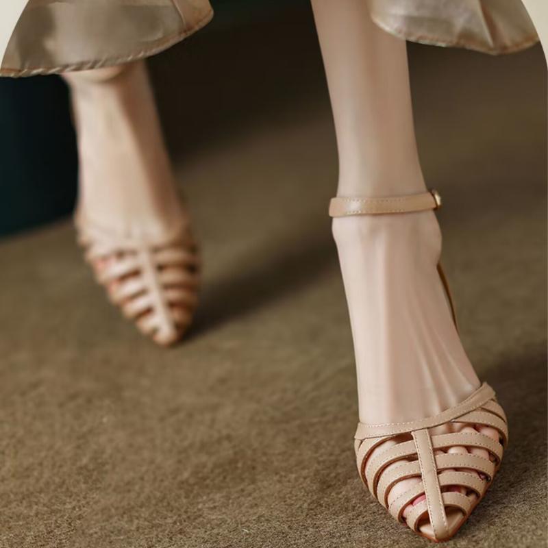 Fashion Pointed Toe Shoes Women's High Heels 2025 new Fashion High Heels High Heels Summer Party Office Ladies Ladies Sandals