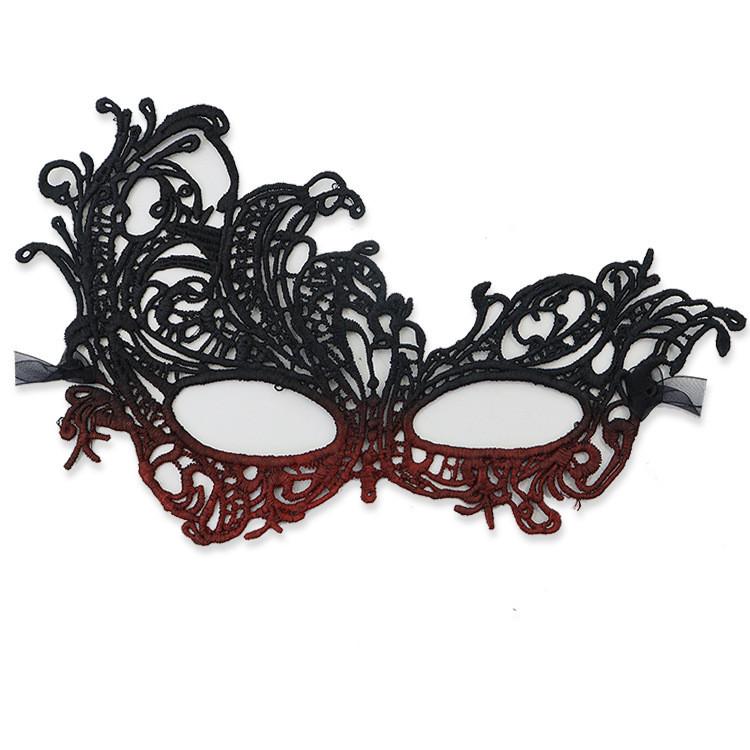 Princess Lace Phoenix Mask With Glitter And Gradient Colors For Halloween Costume Party
