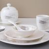 New Chinese Style Landscape Ceramic Tableware Set