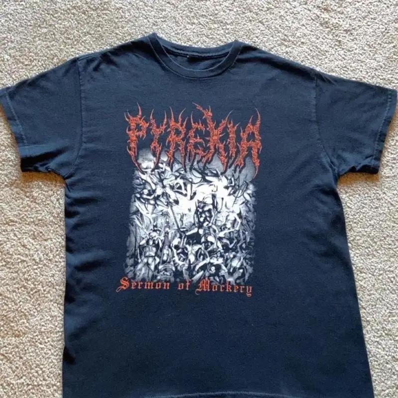 Pyrexia Vintage Metal Rock Band T Shirt S 5xl