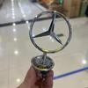 Autocolant Auto Fierbinte 1 buc Insignă Cromată Stea Capotă 44mm Emblema Logo Capotă Față Mașină Pentru Mercedes Benz Clasa C E S W204 W205 W211 W212
