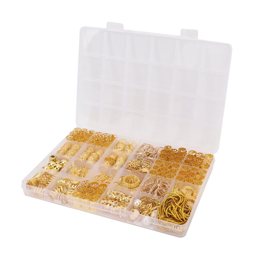 Hair Jewelry for Braids Metal Coil   Cuff Pendant Alloy Hair Braid Accessories Loc Dreadlock Beads Jewelry