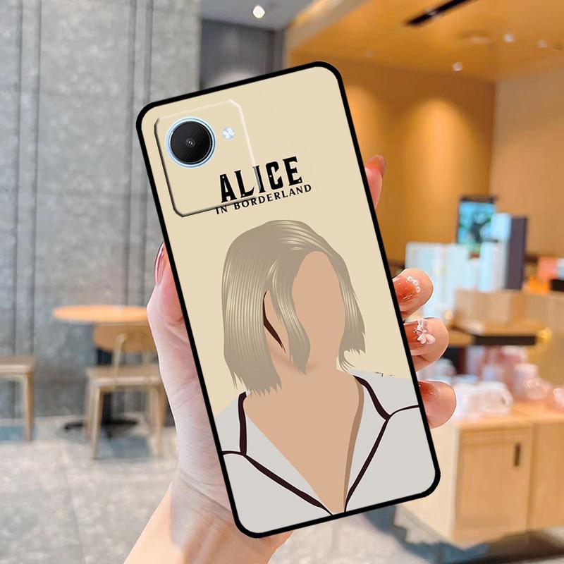Alice In Borderland Case For Realme C55 C33 C31 C35 C30 C11 C15 C25s C21Y GT Neo 5 3T 2T 8 9 10 11 Pro Plus