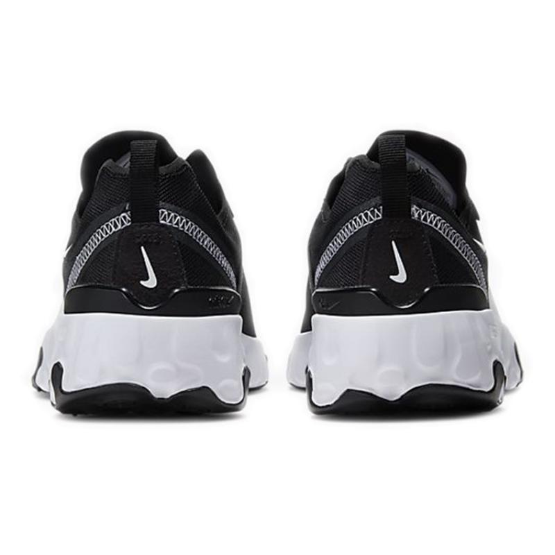 Nike React Element 55 Black White GS Sneakers CK4081-001