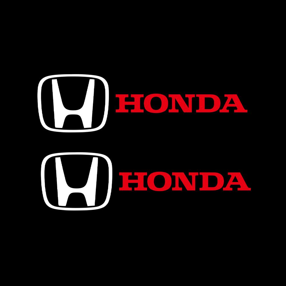

2pcs PVC Car Body Stickers Rearview Mirror Body Wheel Decoration Accessories For Honda Civic Fit Accord City Jazz CR-V Odyssey