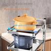 Modern Corner Kitchen Pot Storage Rack