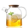 Creative Glass Teapot Large Capacity Cold Water Jug Tea Pot Fruit Juice Green Tea Container Transparent Kettle Practical Teaware