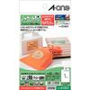 A-One Label Sticker Postcard Size Uncut 20 Sheets 31521