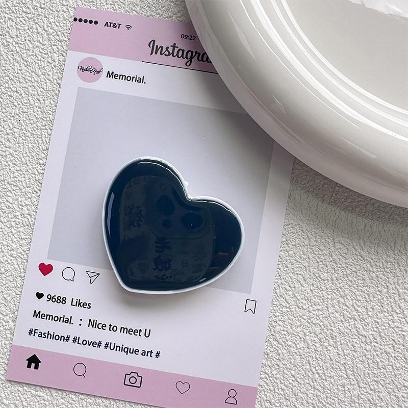 

Solid Color Phone Airbag Holder Ins Simple Love Desktop Men s Women s Extendable Portable Cross-border Wholesale
