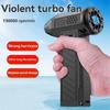 Mini Turbo Jet fan USB Rechargeable 130000RPM High Power Brushless