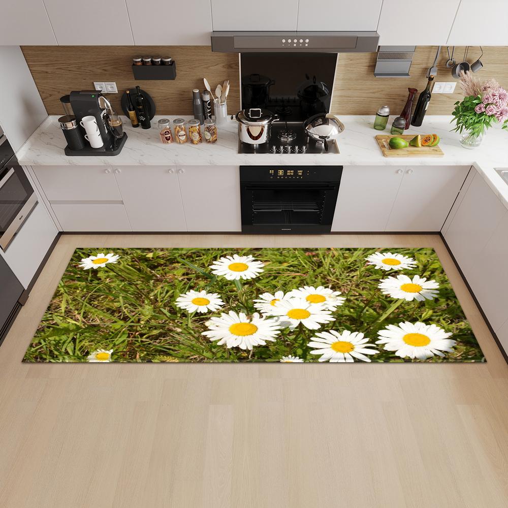 Kitchen Mat Entrance Door Mat Living Room Bedroom Long Carpet Home Corridor Bathroom Non-slip Floor Carpet