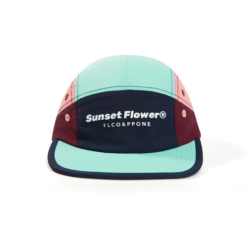 Niche functional hat Outdoor flat-brimmed quick-drying hat Sports running cap Anti-splashing sun hat