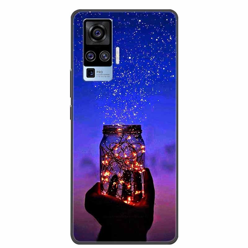 Für Vivo X50 Pro Hülle Cartoon TPU Weiches Silikon Handyhüllen für Vivo X50 Pro Plus Pro+ Abdeckung für Vivo X50 5G V2001A Süße Coque