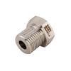 Stainless Steel Metric Reducing Conversion Fitting, Female M8X1 To Male M16X1.5 (304)