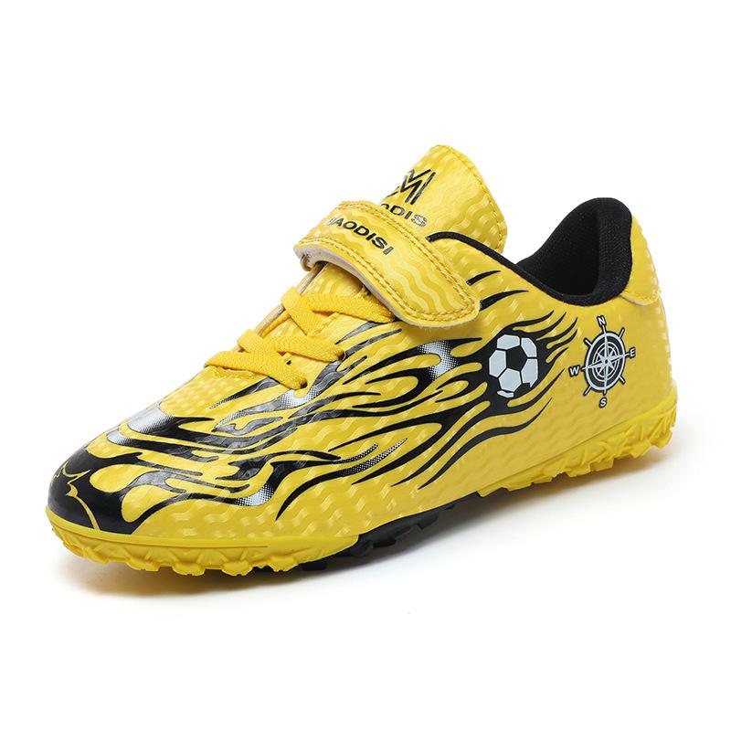 Foreign trade children's football shoes men's and women's sports football shoes broken nails primary school students indoor football game training sho