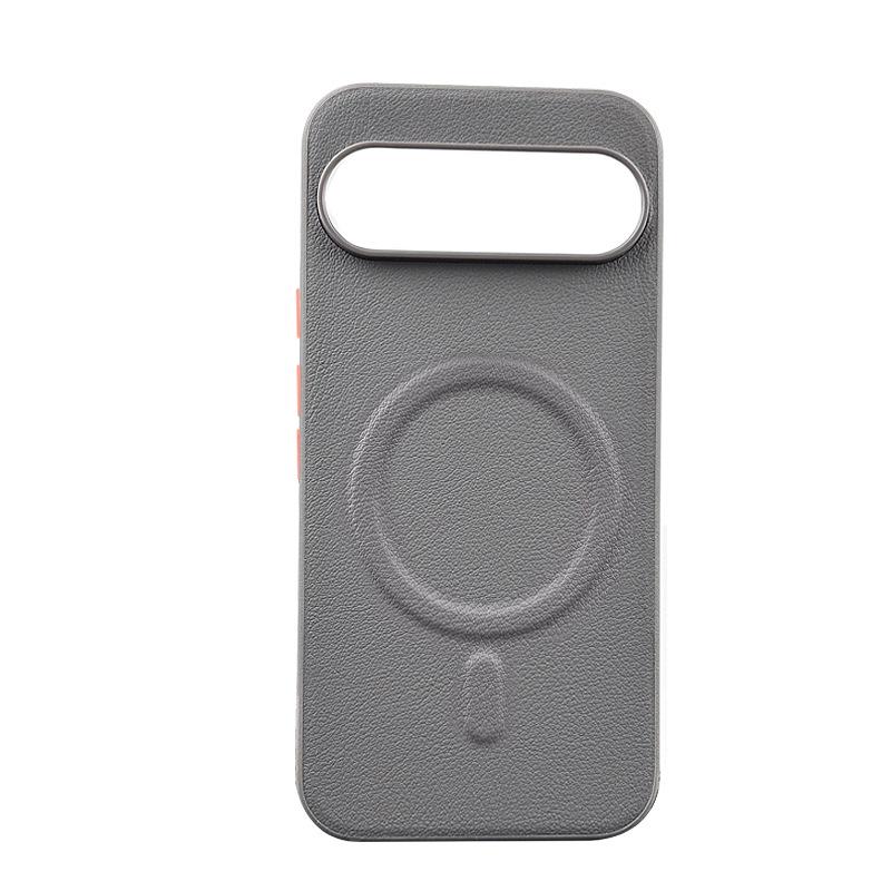 Google Pixel 10 Pro PU Leather Magnetic Case with Independent Buttons