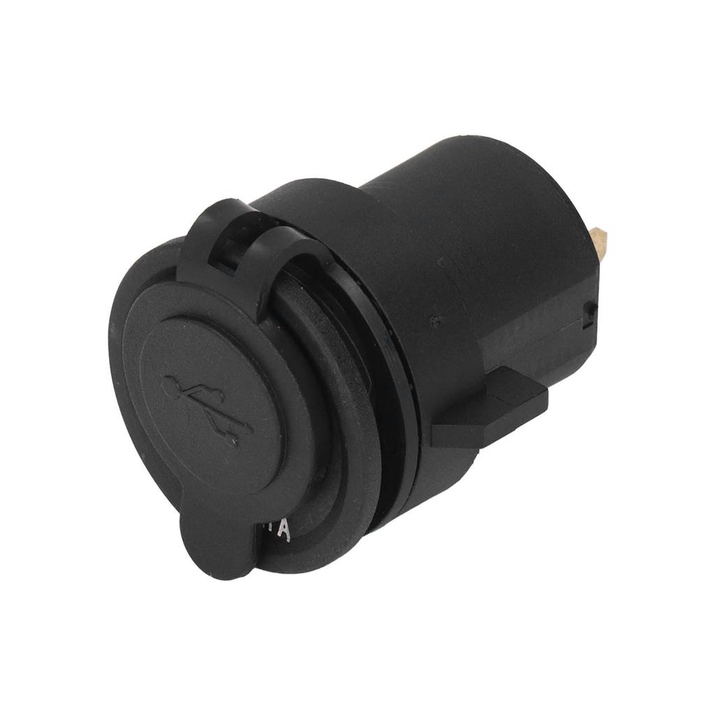 USB Car Charger Socket PA66 Generator USB Power Outlet for Motorcycles Boats 5V 1A 2.1A