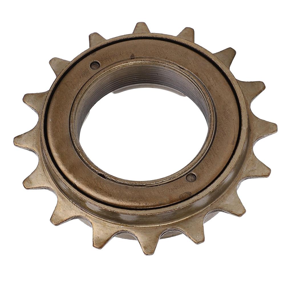 Single Speed Bike Freewheel Carbon Steel Threaded Universal One Speed Bicycle Freewheel for