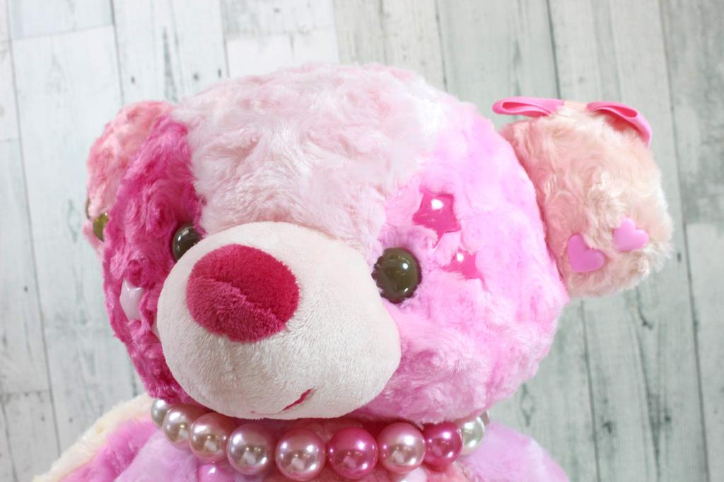 Take Off KAWAII Bear MoMo Plush Toy Music Box L