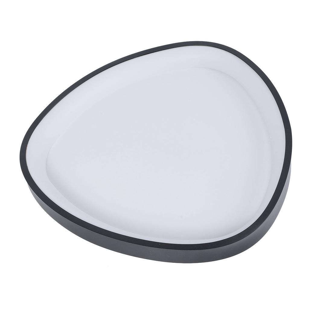 Ceiling Light Modern Dimmable Minimalist 3 Color Temperature Oval Triangle LED Flush Mount Ceiling Light with Remote