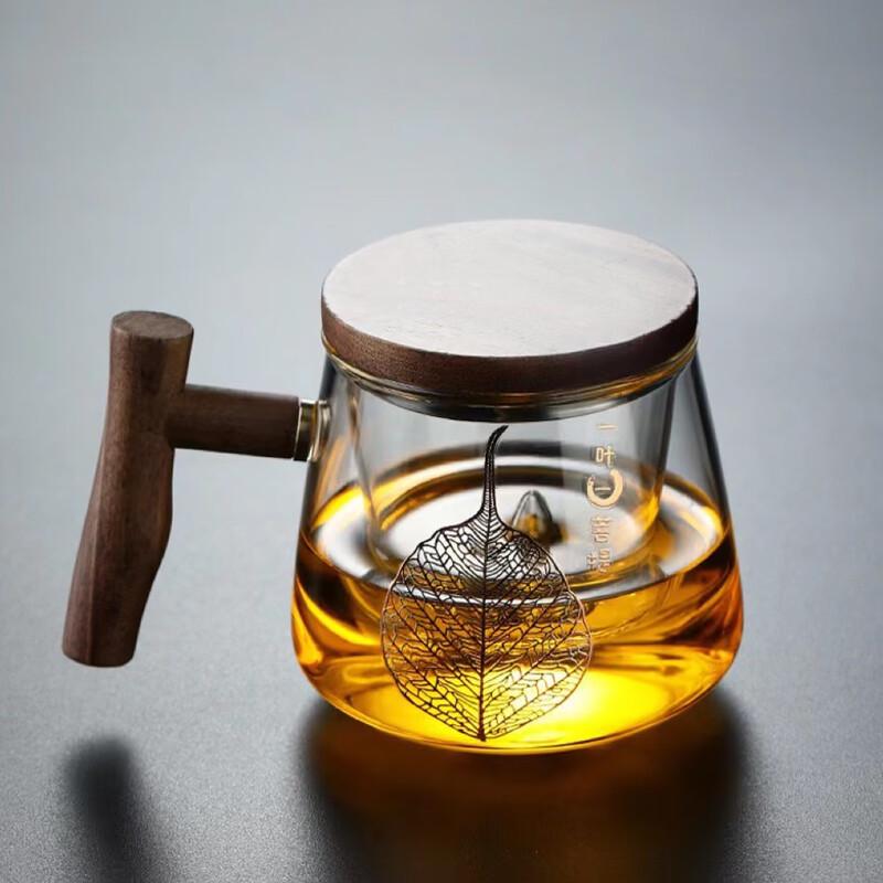 Qìtài High Borosilicate Glass Tea Infuser Mug