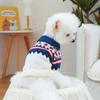 Cozy Autumn/Winter Floral Sweater for Pets