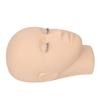 Lash Mannequin Head 3 Layers Safe Soft Silicone High Simulation Makeup Practice Head for Salon Massage Training