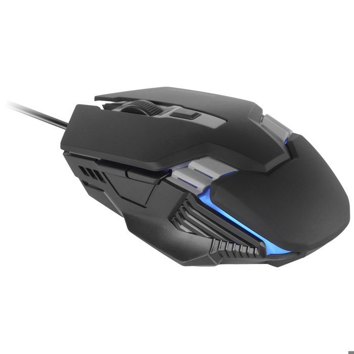 Souris Gaming - Mars Gaming - MM024 - Éclairage RGB Flow - Capteur Optique 4000 DPI - Switchs Mécaniques Huano