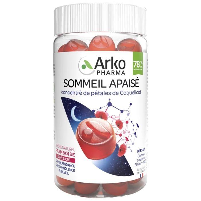 Arkopharma Sommeil Apaisé Coquelicot 60 Gummies