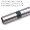 Shanghai Taper Shank Slotting Cutter - High-Speed Steel, Two-Flute, Sizes 16-35mm