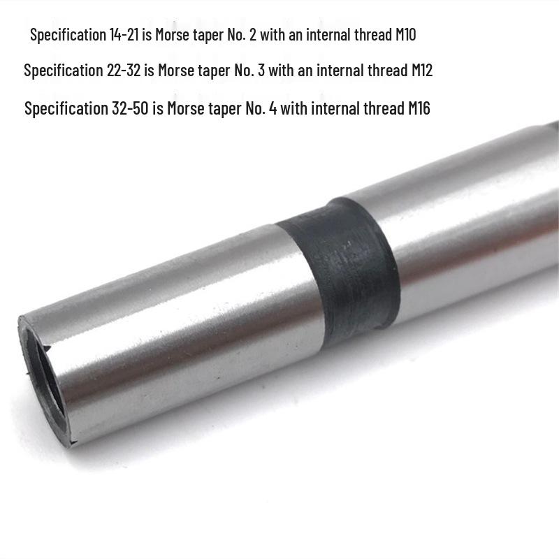 Shanghai Taper Shank Slotting Cutter - High-Speed Steel, Two-Flute, Sizes 16-35mm
